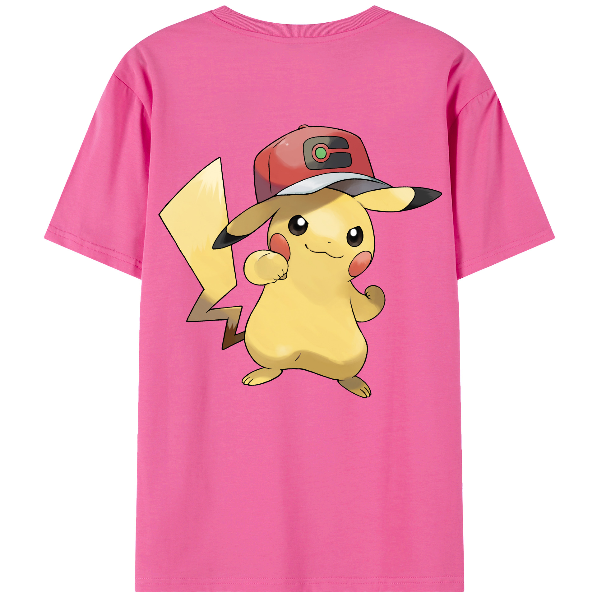 （画像用） ポケットモンスター Pokémon レディース半袖Tシャツ(バックプリント)